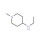 Ethyl-(1-methyl-piperidin-4-yl)-amine - chemical structure image