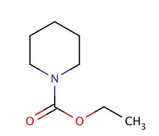 Ethyl 1-piperidinecarboxylate (CAS 5325-94-0) - chemical structure image