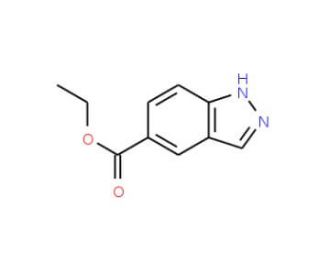 Ethyl 1H-Indazole-5-carboxylate (CAS 192944-51-7) - chemical structure image