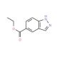 Ethyl 1H-Indazole-5-carboxylate (CAS 192944-51-7) - chemical structure image