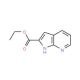 Ethyl 1H-pyrrolo[2,3-b]pyridine-2-carboxylate (CAS 221675-35-0) - chemical structure image