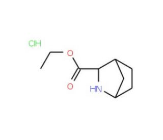 Ethyl (1R,3S,4S)-2-azabicyclo[2.2.1]heptane-3-carboxylate hydrochloride - chemical structure image