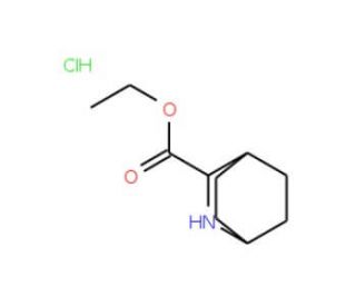 Ethyl (1R,3S,4S)-2-azabicyclo[2.2.2]octane-3-carboxylate hydrochloride - chemical structure image