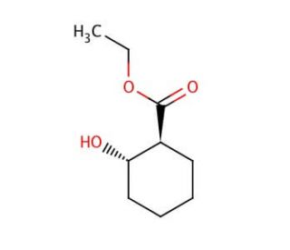 Ethyl (1S,2S)-trans-2-hydroxycyclohexanecarboxylate (CAS 29569-79-7) - chemical structure image