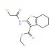 Ethyl 2-[(2-chloroacetyl)amino]-4,5,6,7-tetrahydro-1-benzothiophene-3-carboxylate (CAS 60442-41-3) - chemical structure image