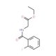 Ethyl 2-[(2-fluorobenzoyl)amino]acetate (CAS 304657-05-4) - chemical structure image