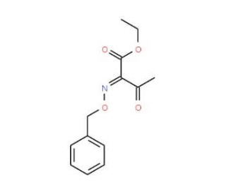 Ethyl 2-[(benzyloxy)imino]-3-oxobutanoate - chemical structure image