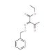 Ethyl 2-[(benzyloxy)imino]-3-oxobutanoate - chemical structure image