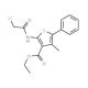 ethyl 2-[(chloroacetyl)amino]-4-methyl-5-phenylthiophene-3-carboxylate - chemical structure image