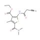 Ethyl 2-[(cyanoacetyl)amino]-5-[(dimethylamino)-carbonyl]-4-methylthiophene-3-carboxylate - chemical structure image