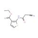 Ethyl 2-[(cyanoacetyl)amino]thiophene-3-carboxylate - chemical structure image