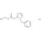 ethyl 2-(1-benzyl-1H-imidazol-2-yl)acetate hydrochloride - chemical structure image