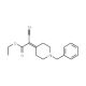 Ethyl 2-(1-benzyl-4-piperidinylidene)-2-cyanoacetate (CAS 1463-52-1) - chemical structure image