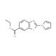 ethyl 2-(1H-pyrrol-1-yl)-1,3-benzothiazole-6-carboxylate (CAS 289651-81-6) - chemical structure image