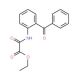 Ethyl 2-(2-benzoylanilino)-2-oxoacetate - chemical structure image