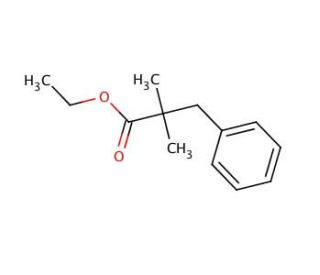 Ethyl 2,2-Dimethyl-3-phenylpropionate (CAS 94800-92-7) - chemical structure image