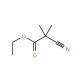 Ethyl 2,2-Dimethylcyanoacetate (CAS 1572-98-1) - chemical structure image