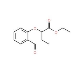 Ethyl 2-(2-formylphenoxy)butanoate (CAS 86602-60-0) - chemical structure image