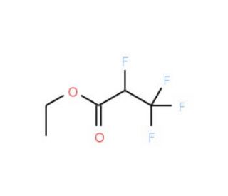 Ethyl 2,3,3,3-tetrafluoropropanoate (CAS 399-92-8) - chemical structure image