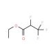 Ethyl 2,3,3,3-tetrafluoropropanoate (CAS 399-92-8) - chemical structure image