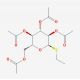 Ethyl 2,3,4,6-tetra-O-acetyl-a-D-thioglucopyranoside (CAS 52645-73-5) - chemical structure image