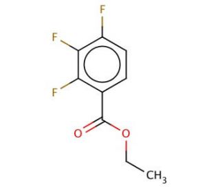 Ethyl 2,3,4-trifluorobenzoate - chemical structure image