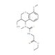 Ethyl 2-({[[3-(hydroxymethyl)-8-methoxy-3,4-dihydro-2H-chromen-4-yl](methyl)amino]carbothioyl} amino - chemical structure ima