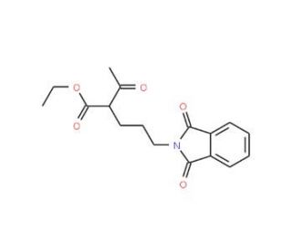 Ethyl 2-(3-N-phthalimidopropyl)acetoacetate (CAS 55747-45-0) - chemical structure image