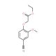 ethyl 2-(4-cyano-2-methoxyphenoxy)acetate - chemical structure image