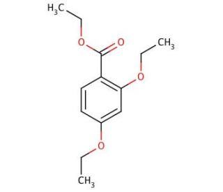 Ethyl 2,4-diethoxybenzoate (CAS 59036-89-4) - chemical structure image