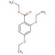 Ethyl 2,4-diethoxybenzoate (CAS 59036-89-4) - chemical structure image