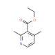 Ethyl 2,4-dimethylpyridine-3-carboxylate (CAS 37669-78-6) - chemical structure image