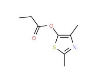 Ethyl 2,4-dimethylthiazole-5-carboxylate (CAS 7210-77-7) - chemical structure image