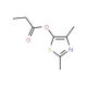Ethyl 2,4-dimethylthiazole-5-carboxylate (CAS 7210-77-7) - chemical structure image