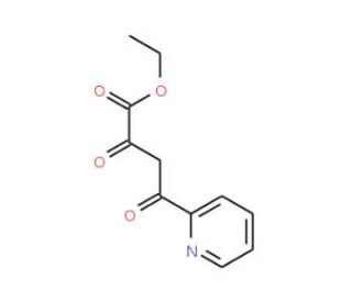 Ethyl 2,4-dioxo-4-(2-pyridinyl)butanoate (CAS 92288-93-2) - chemical structure image