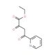 Ethyl 2,4-dioxo-4-(2-pyridinyl)butanoate (CAS 92288-93-2) - chemical structure image