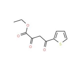 Ethyl 2,4-dioxo-4-(thien-2-yl)butanoate (CAS 36983-36-5) - chemical structure image