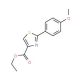 Ethyl 2-(4-methoxyphenyl)-1,3-thiazole-4-carboxylate (CAS 57677-79-9) - chemical structure image