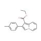 Ethyl 2-(4-methylphenyl)-1-indolizine carboxylate - chemical structure image