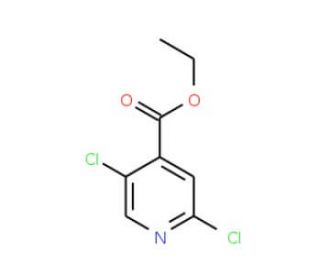 Ethyl 2,5-dichloroisonicotinate (CAS 603122-76-5) - chemical structure image