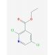 Ethyl 2,5-dichloronicotinate (CAS 148065-10-5) - chemical structure image