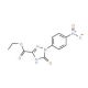 Ethyl 2,5-dihydro-1-(4-nitrophenyl)-5-oxo-1H-1,2,4-triazole-3-carboxylate - chemical structure image