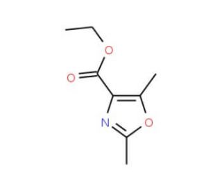 Ethyl 2,5-dimethyl-1,3-oxazole-4-carboxylate (CAS 23000-15-9) - chemical structure image