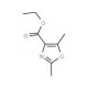 Ethyl 2,5-dimethyl-1,3-oxazole-4-carboxylate (CAS 23000-15-9) - chemical structure image