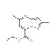 ethyl 2,5-dimethylpyrazolo[1,5-a]pyrimidine-7-carboxylate - chemical structure image