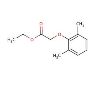 Ethyl 2,6-Dimethylphenoxyacetate (CAS 6279-47-6) - chemical structure image