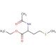 Ethyl 2-(acetylamino)-4-(methylsulfanyl)butanoate (CAS 33280-93-2) - chemical structure image
