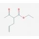 ethyl 2-acetylpent-4-enoate (CAS 610-89-9) - chemical structure image