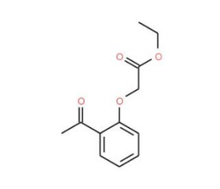 Ethyl (2-acetylphenoxy)acetate - chemical structure image
