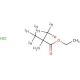 Ethyl 2-Amino-2-methyl-1-propionate-d6 Hydrochloride (CAS 1189862-01-8) - chemical structure image
